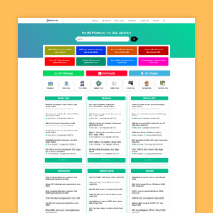 GP Jobs – Sarkari Job Website Templates For GeneratePress